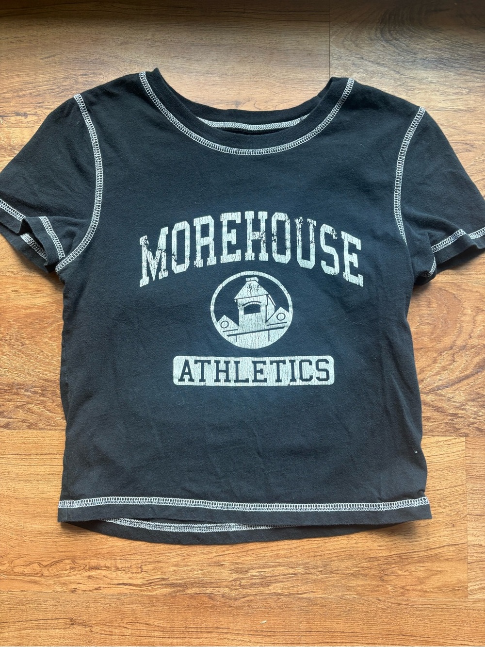 Athletics Kids Black Graphic Tee